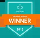 Opencare Patients' Choice winner 2015